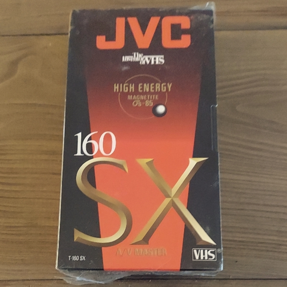 JVC High Energy VHS Tape 160 SX